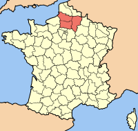 carte Picardie