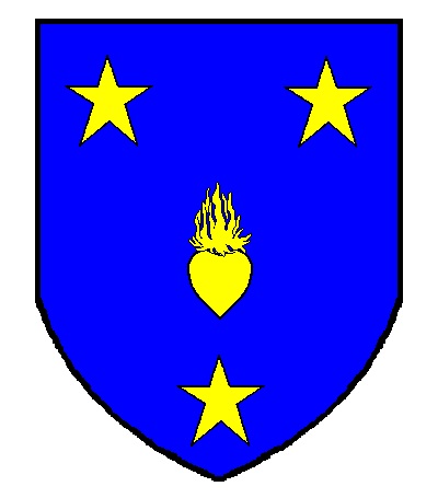 Courtin de Rillat (2ème version, cachet de famille)