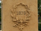 Servigny-lès-Sainte-Barbe, monument commémoratif 1870-1871, 5. Ostpreussisches Infanterie Regiment Nr. 41 2.jpg